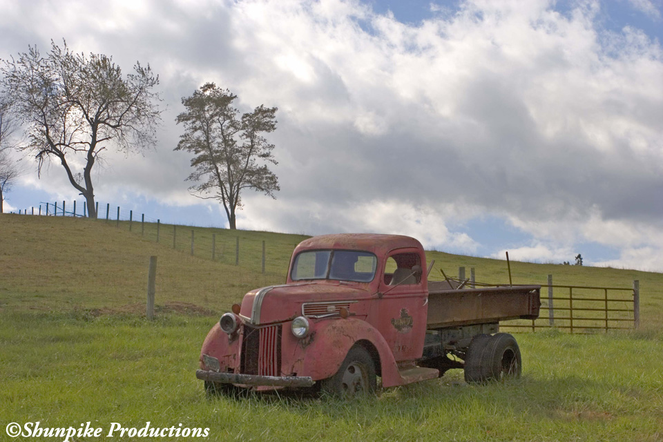 Truck in Field, Bath Co., VA